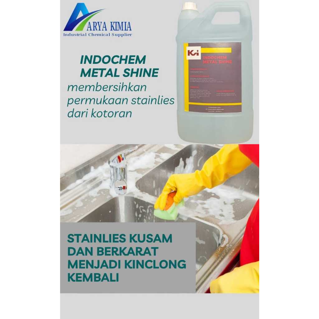 Indochem metal shine/Pengkilap Stainles