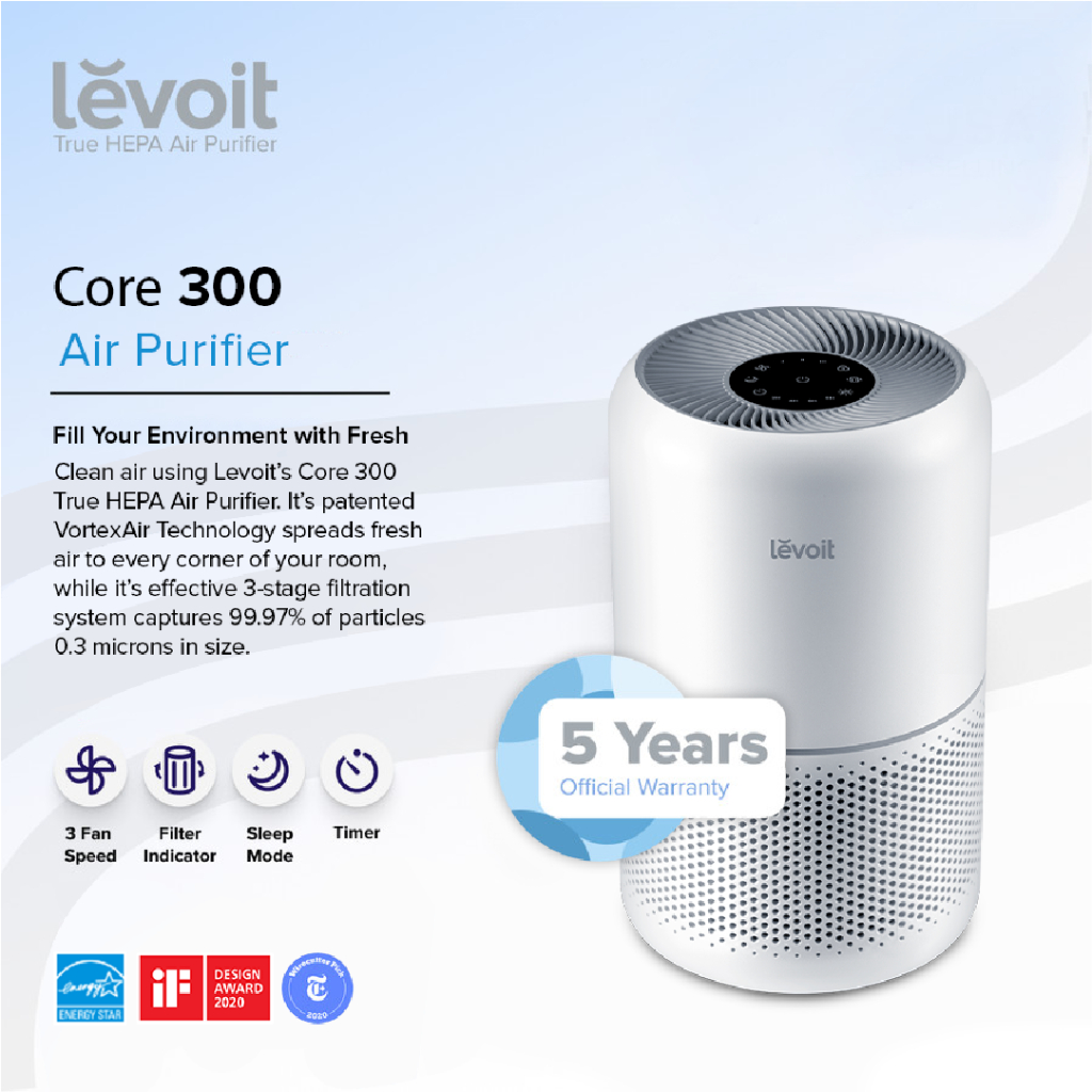 Air Purifier Levoit Core 300 - Pembersih Udara H13 HEPA