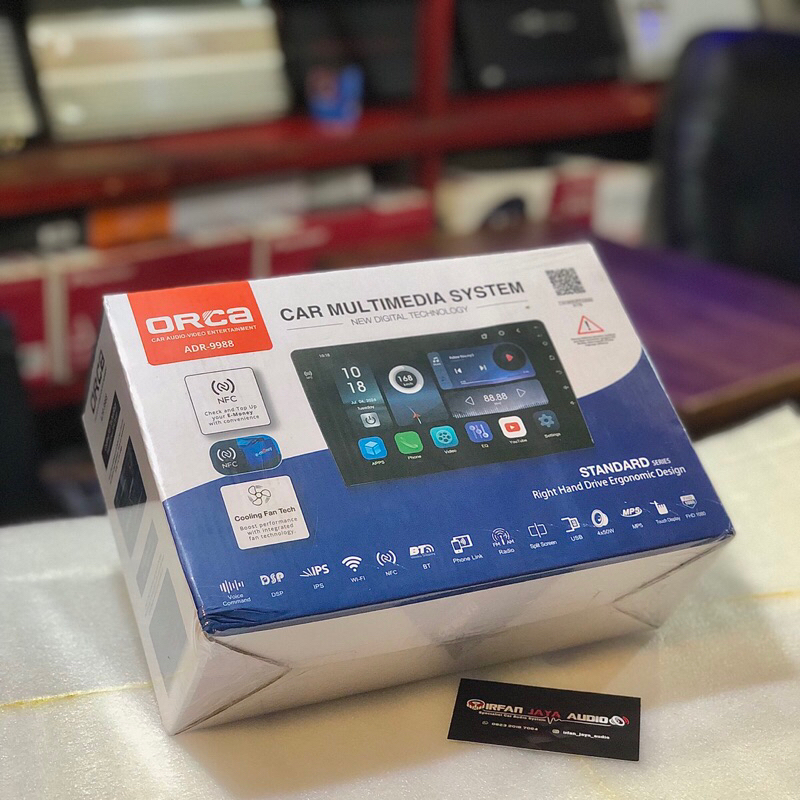 head unit Android ORCA Standard series RAM 4GB/128GB NFC (9inch)