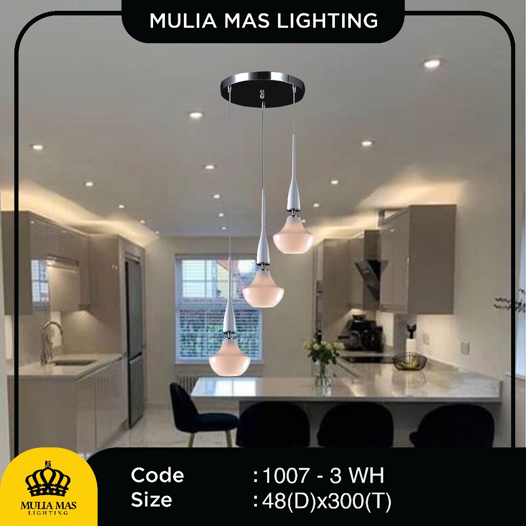 Lampu Gantung Ruang Tamu Nuansa Elegan 1007