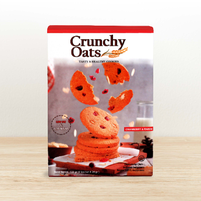 

Crunchy Oats Cookies High Fiber