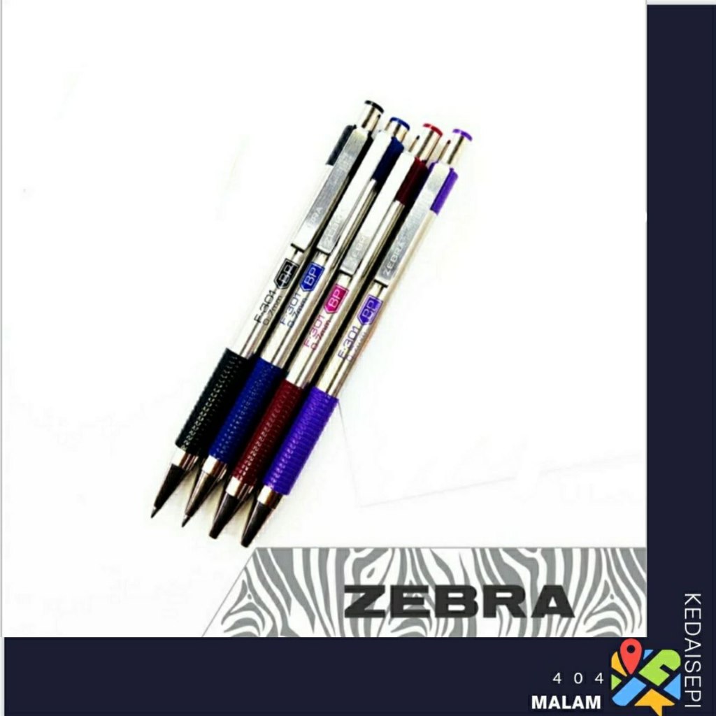 

Pen Zebra F - 301 0,7 mm ( old version ) - Hitam