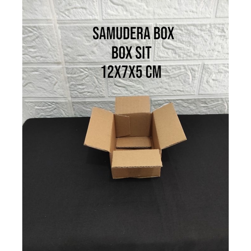 

kardus karton box uk 12x7x5 cm ST singgle wall polos