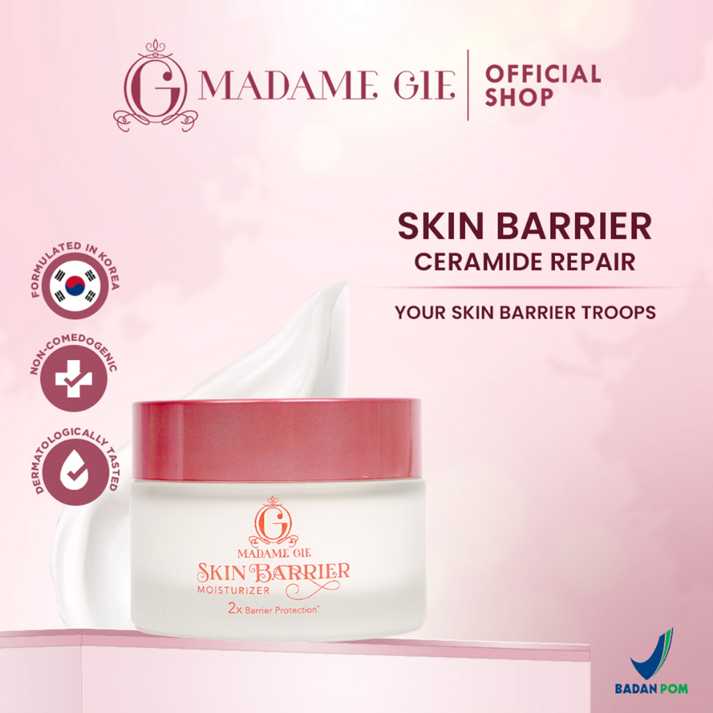 Madame Gie Skin Barrier Moisturizer & Serum - Skincare Pelembab