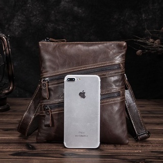 Tas Pria Kulit Asli Selempang Original - Tas Selempang Pria Kulit Asli - Tas Kulit Asli Pria