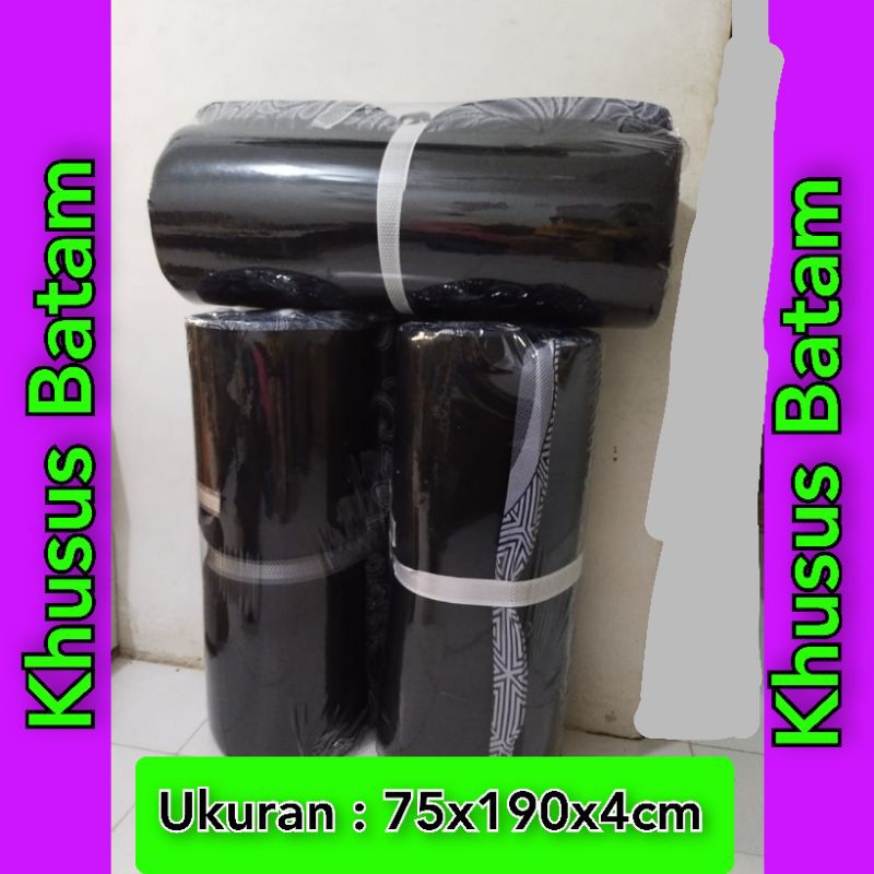 KASUR BUSA GULUNG SINGLE UK.75x190x4cm/KASUR DEWASA KOST(KHUSUS BATAM)