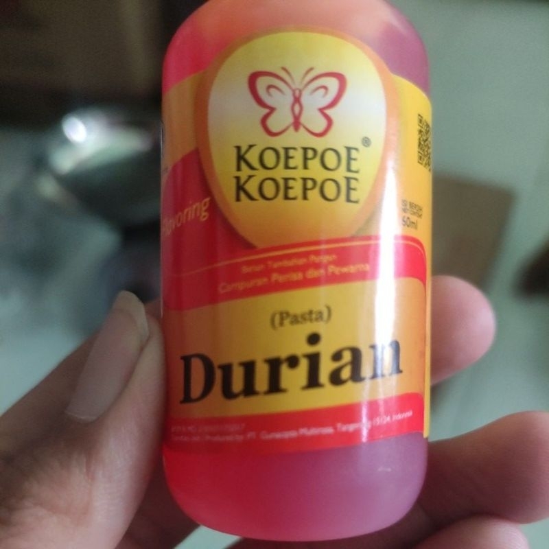 

Pasta Durian kupu