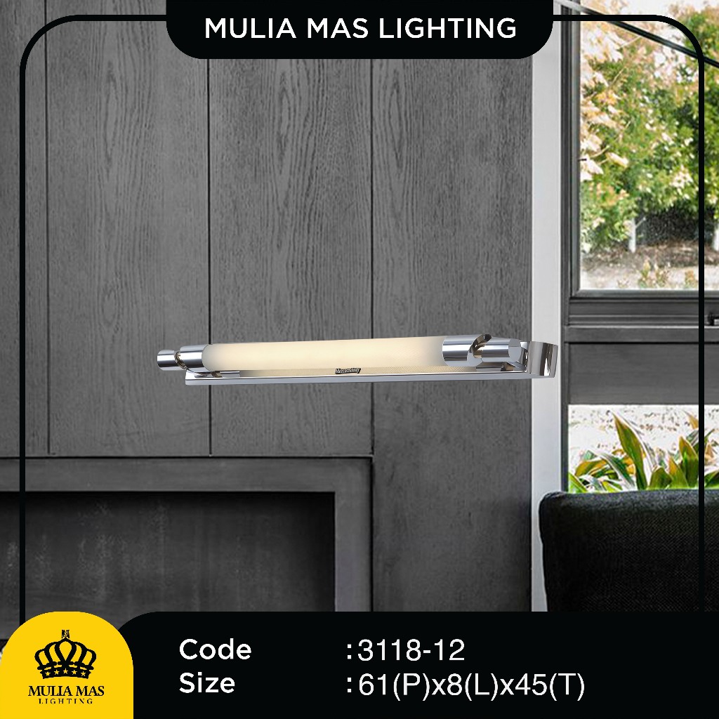 Lampu Dinding Model Light Saber Minimalis Dekorasi Kamar Mandi 3118
