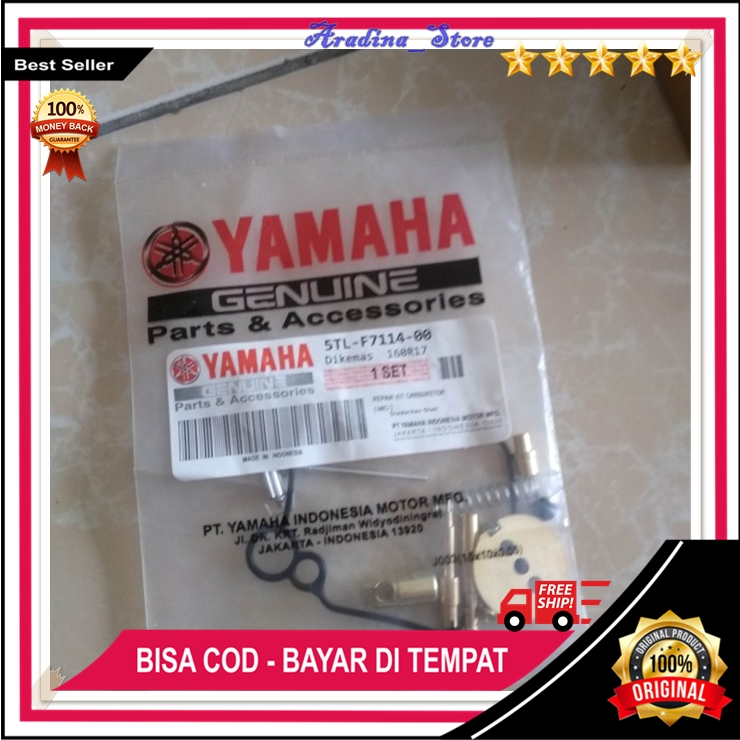 Repair Kit Yamaha Mio Original Karburator Yamaha Mio Karbu Sporty Soul Fino Lama Old 5TL/5MX ORI