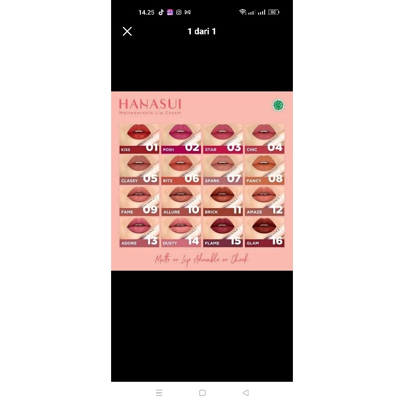 LIPSTIK HANASUI-BOBA