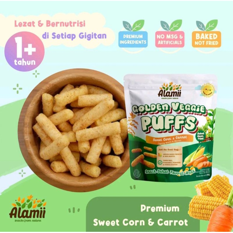 ALAMII GOLDENVEGGIEPUFFS