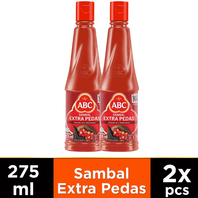 

Paling Popular ABC Saus Sambal Extra Pedas 275 ml - Twin Pack