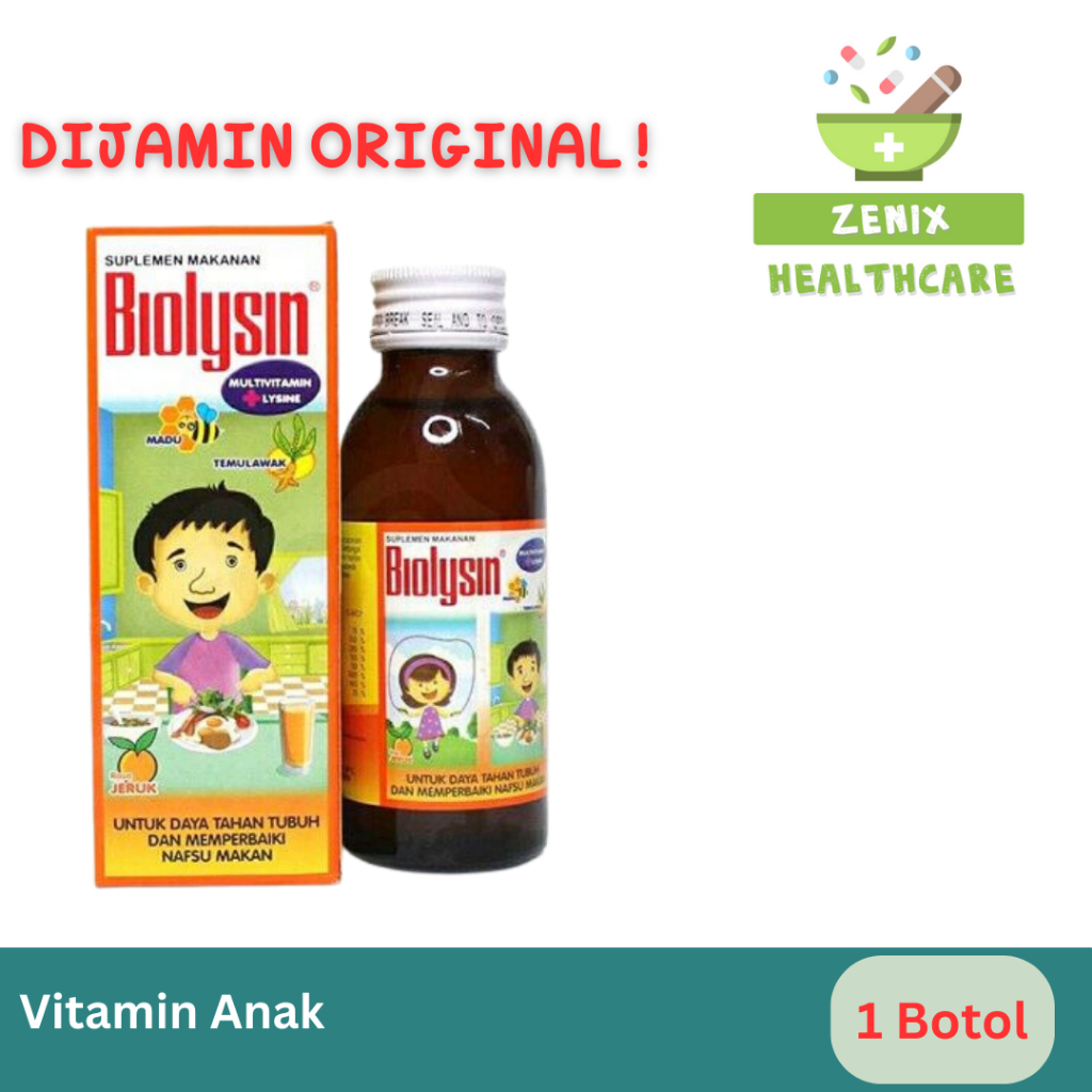 Biolysin SIrup Multivitamin Anak