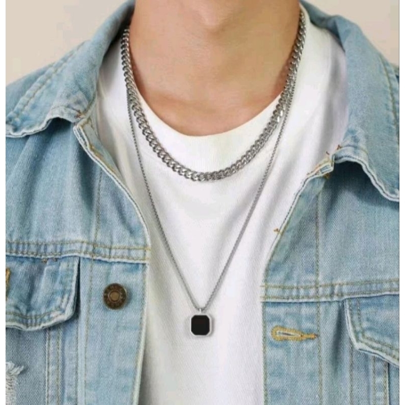 KALUNG PRIA TITANIUM MODEL DOUBLE LAYER