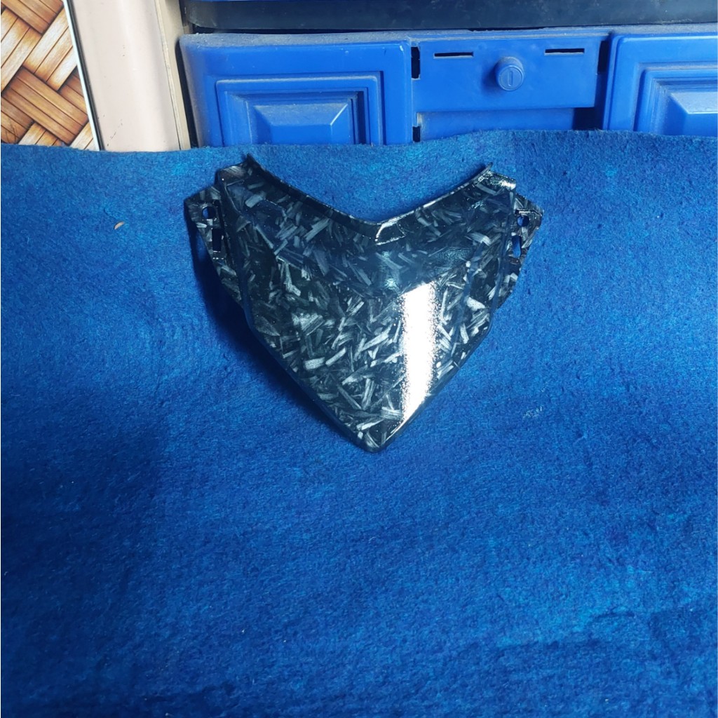 COVER PET STOP SAMBUNGAN BODY ATAS BELAKANG HONDA CB 150R NEW KARBON FORGED