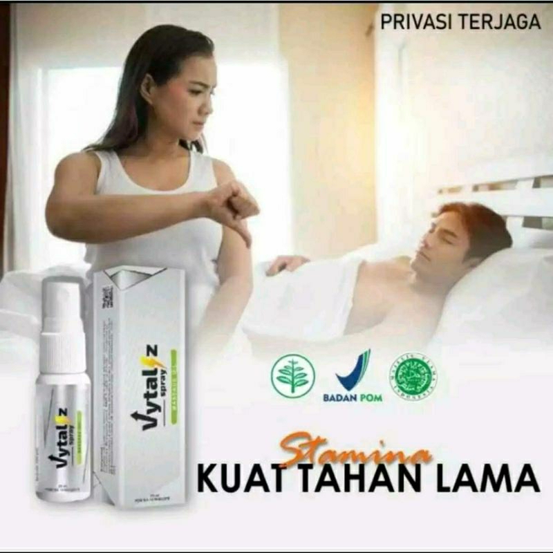 VYTALIZ SPRAY ORIGINAL OBAT SEMPROT PRIA TAHAN LAMA