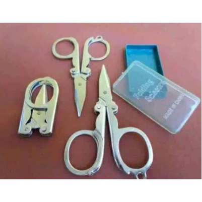 BABY DOLL FOLDING SCISSORS / GUNTING BAYI LIPAT KECIL