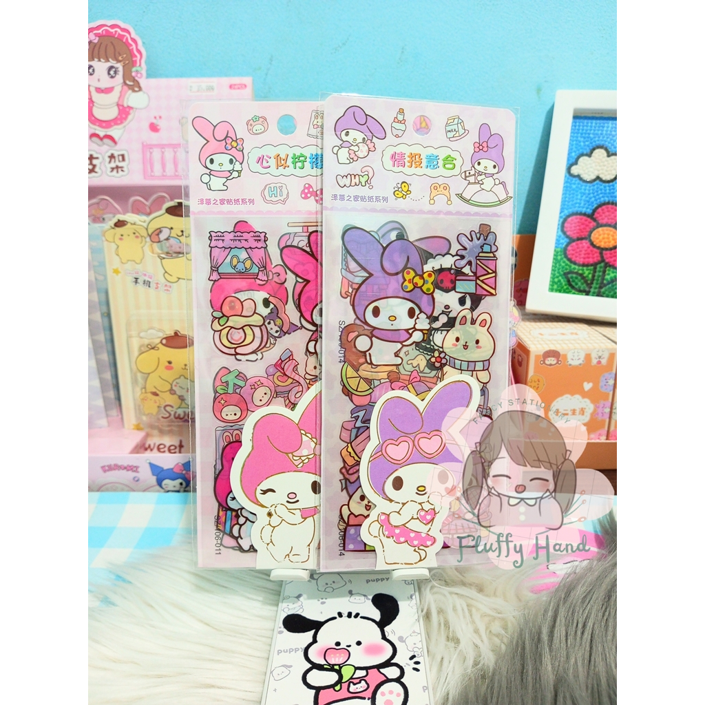 

STIKER SANRIO MELODY KUROMI [LIMITED]