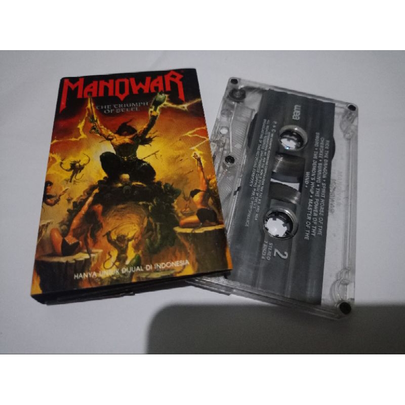 kaset manowar triumpt of steel