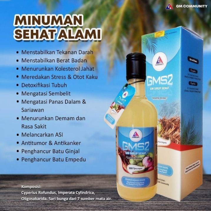 GMS2 Minuman Kesehatan Untuk Batu Ginjal dll/original gusmus therapy