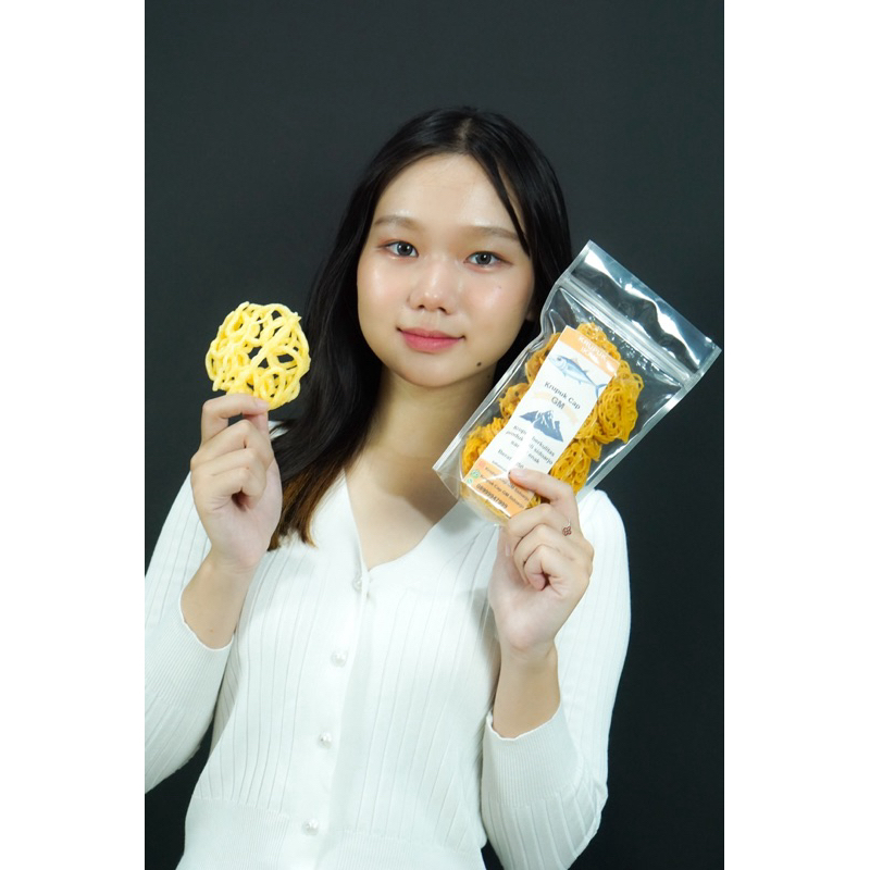 

Kerupuk Ikan Premium Cap GM 150 gram gr Enak Rasa Ikan