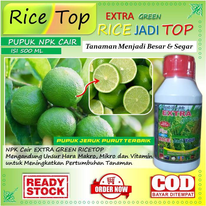 pupuk cair jeruk nipis - pupuk pelebat jeruk nipis - pupuk organik jeruk nipis (Rice Top) pupuk orga