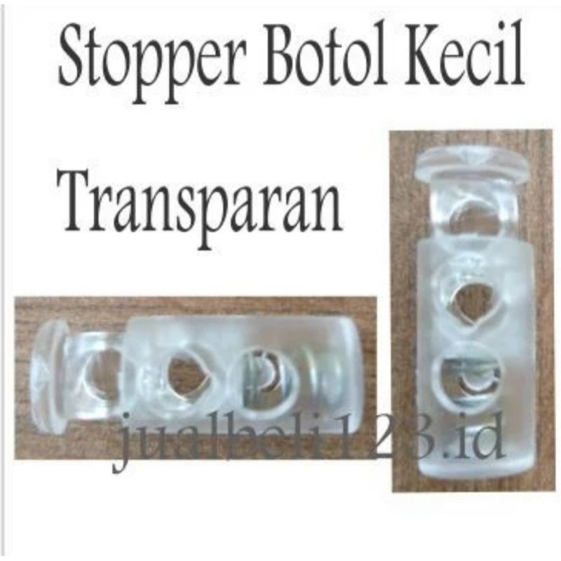 Stopper Botol Kecil - Bening
