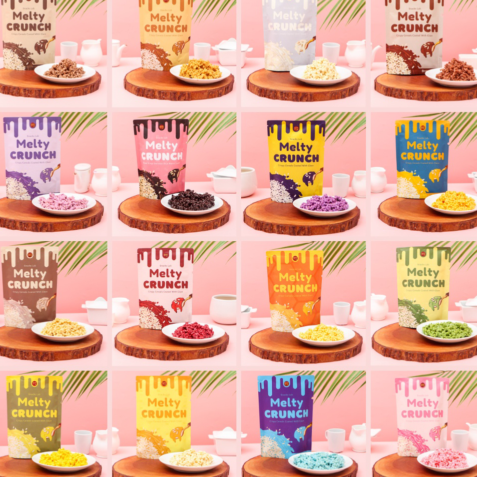 

Grosir Paket RESELLER MELTY CRUNCH 10pcs I Snack Cokelat Lumer Crunchy Diskon