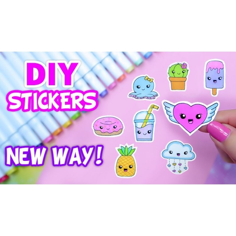 

DIY Sticker Cute and Kawaii
