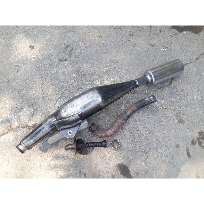 Knalpot FizR Ori copotan Lambung Hitam Std