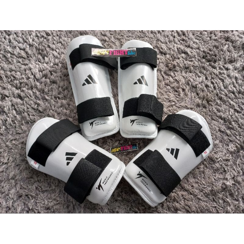 Deker adidas taekwondo pelindung kaki dan tangan sepaket arm shin guard taekwondo beladiri