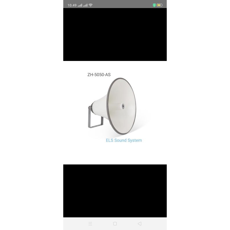 corong masjid horn speaker Toa zh 5050as