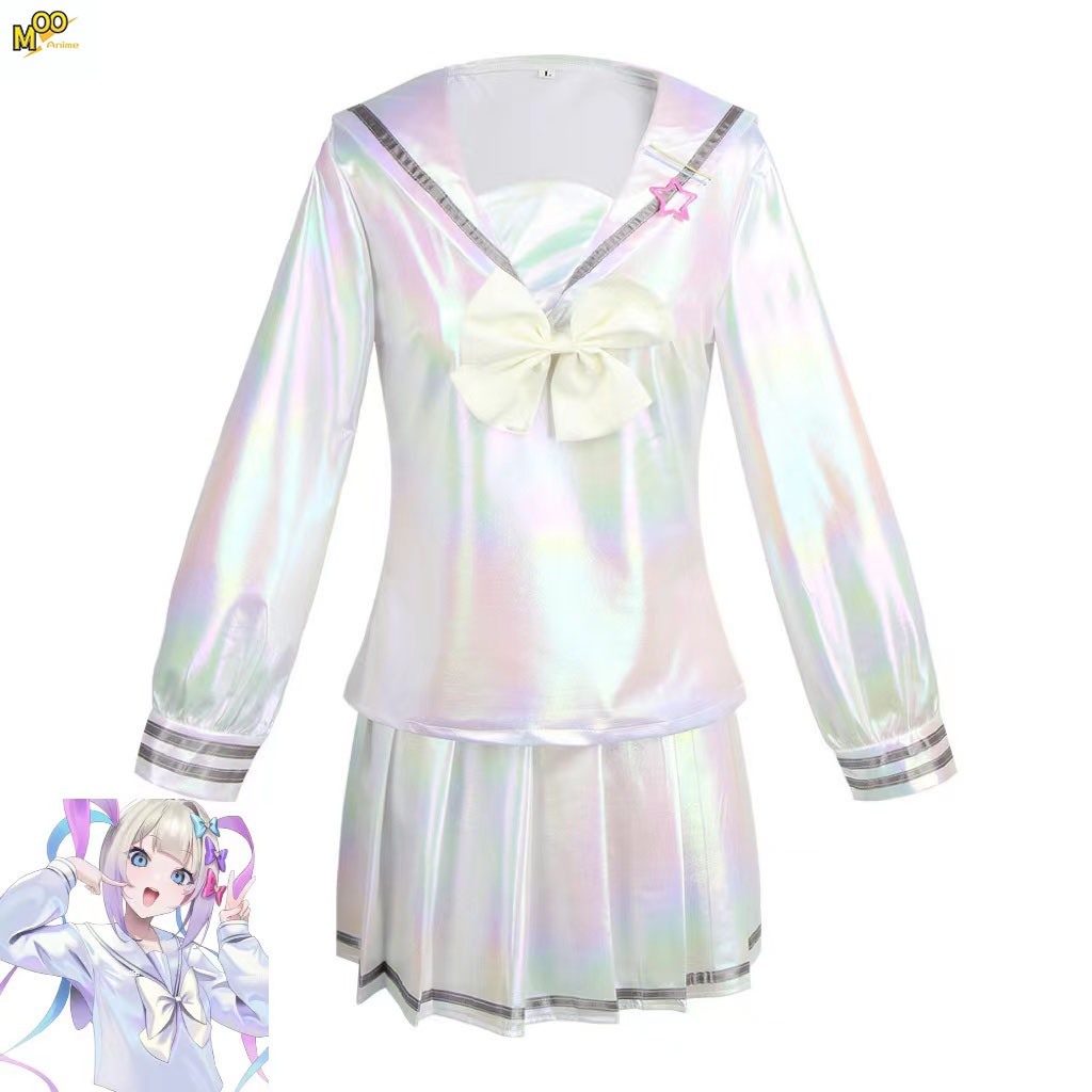 NEEDY GIRL OVERDOSE cosplay costume KAngel cosplay Set and wig Christmas Halloween costumes