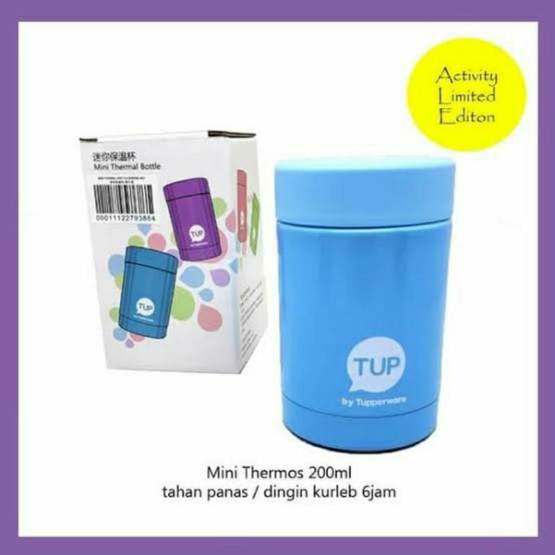 Mini Thermal Bottle Blue