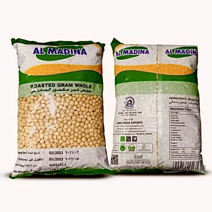 

Terlaris Kacang Arab 1 Kg Original Al Madina Premium | Kacang Arab India | Kabuli | Chickpea Original ✾✱