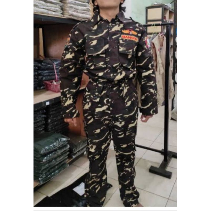 seragam PDL Banser bahan TWIL PREMIUM