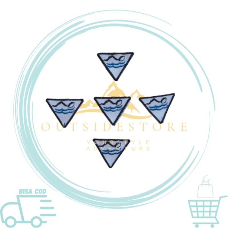 tkk siaga berenang / tkk siaga silat / tkk siaga penyelidik bordir tkk pramuka siaga