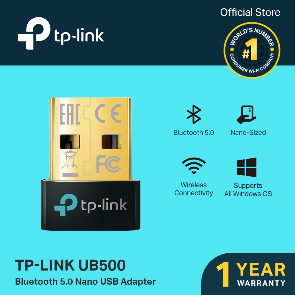 Tp-Link UB500 Wireless Bluetooth 5.0 Nano USB Adapter TP LINK