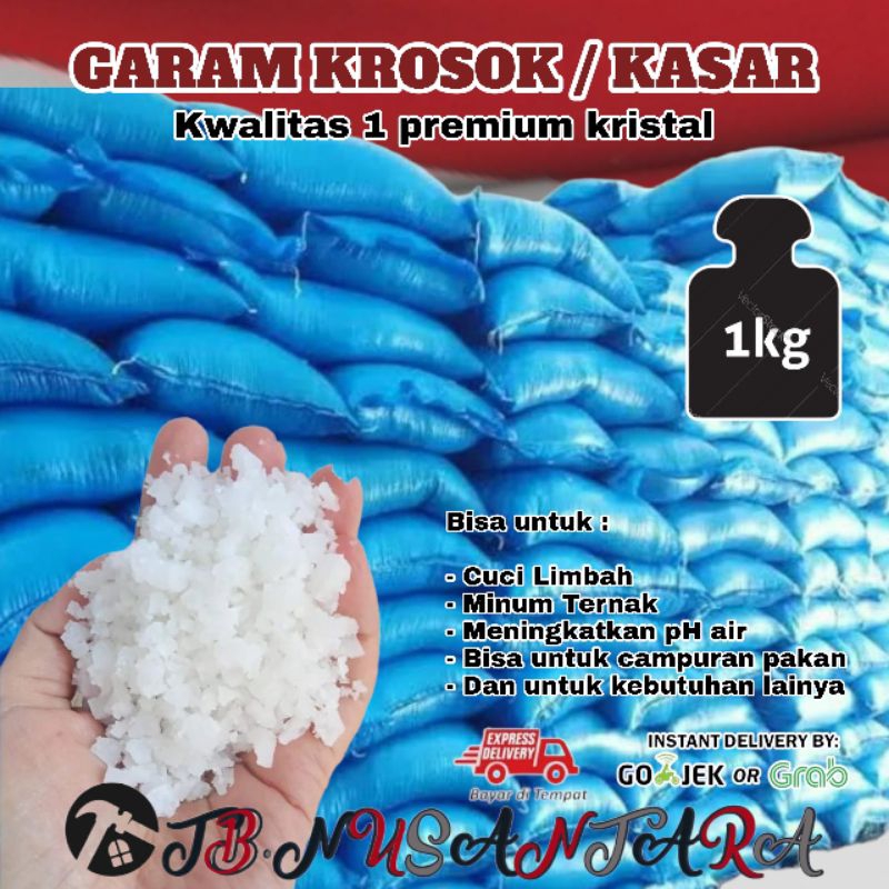 

Garam kasar garam krosok kualitas 1 bersih berkilau