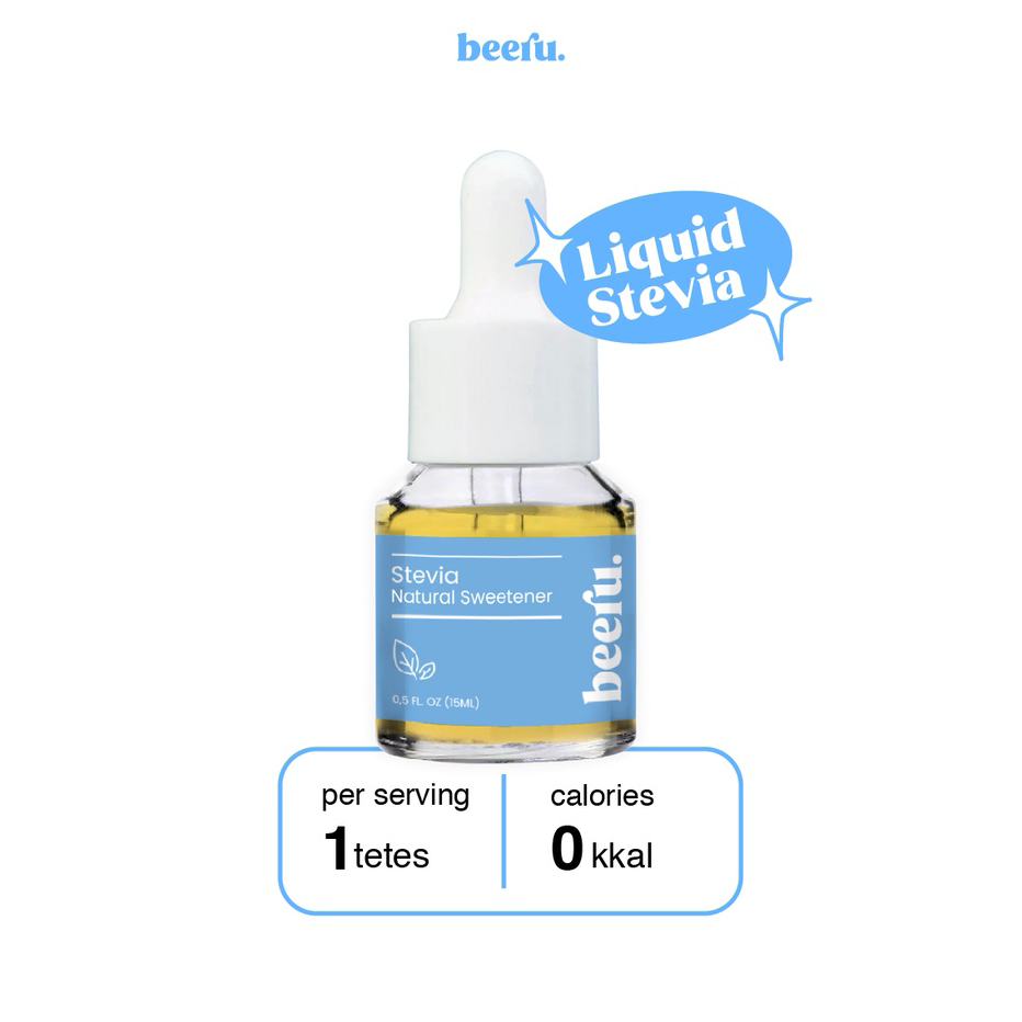 

Super Promo Beeru Stevia Natural Sweetener - 15mL