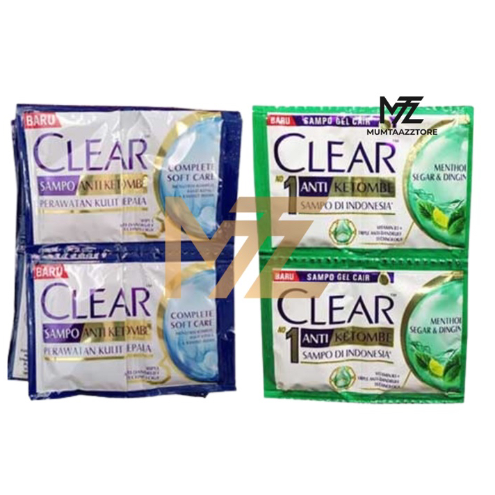 ➾❃❇ ☘️MUMTAAZZTORE☘️ UNILEVER Clear Shampo Klir Shampoo Sachet Seller