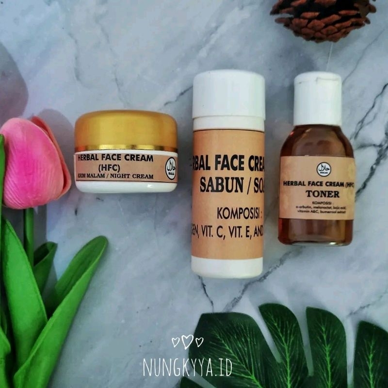 HERBAL FACE CREAM ( HFC ) PAKET MALAM ORIGINAL