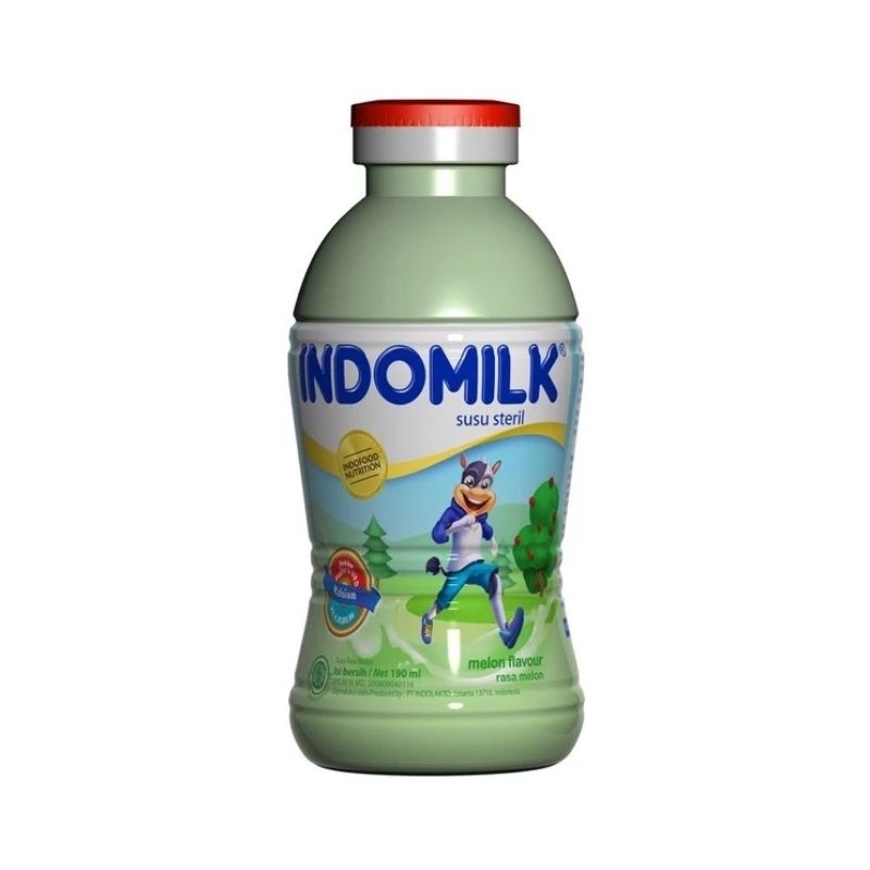 

INDOMILK BOTOL RASA MELON 190 ml