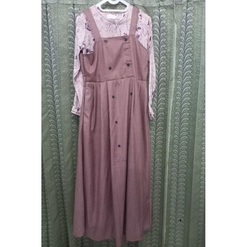 Gamis Sophie Overall by Jilbrave (Preloved)