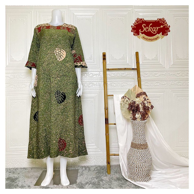 Longdress Mifta Premium Longdress Batik Pekalongan