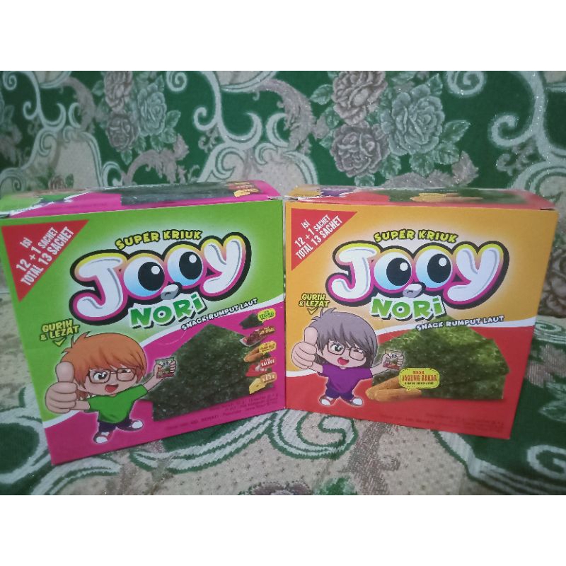 

JOOY nori aneka rasa isi 13 pack