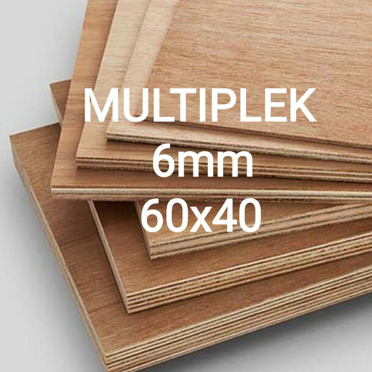 FLASH SALE⚡ Triplek / Multiplek 6mm (60x40)cm, plywood 6mm