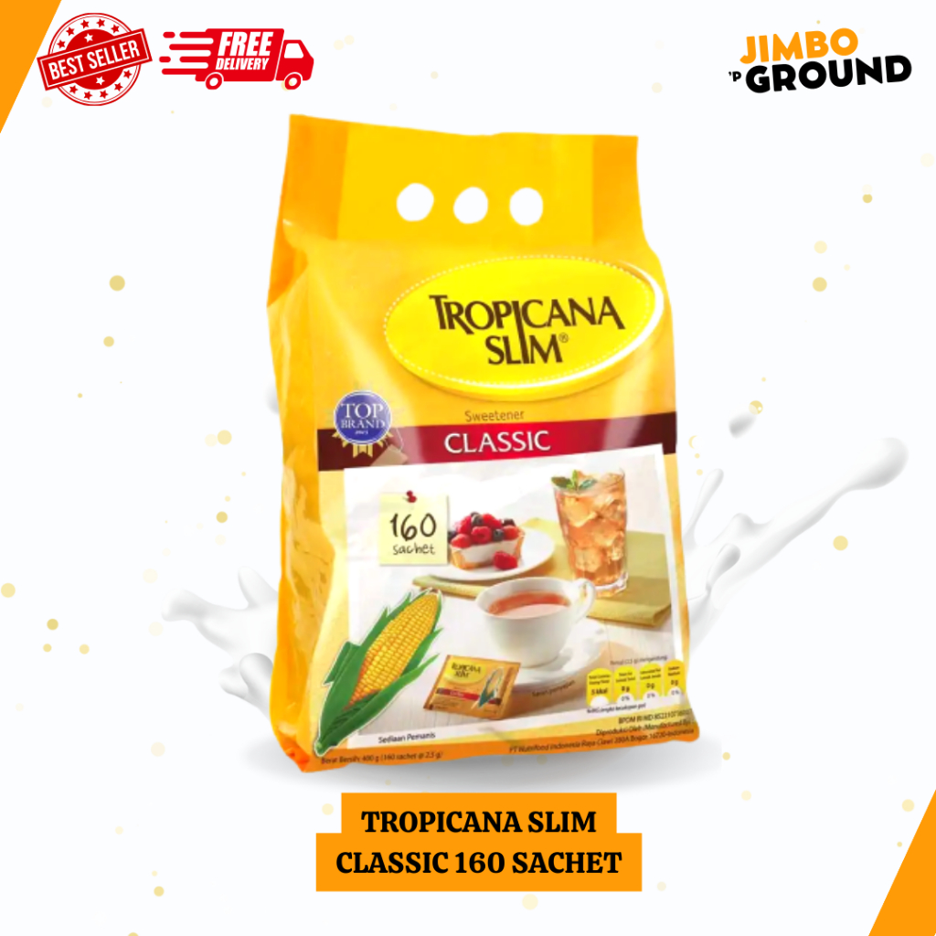 

Gula Sehat Tropicana Slim Classic Isi 160 Saset