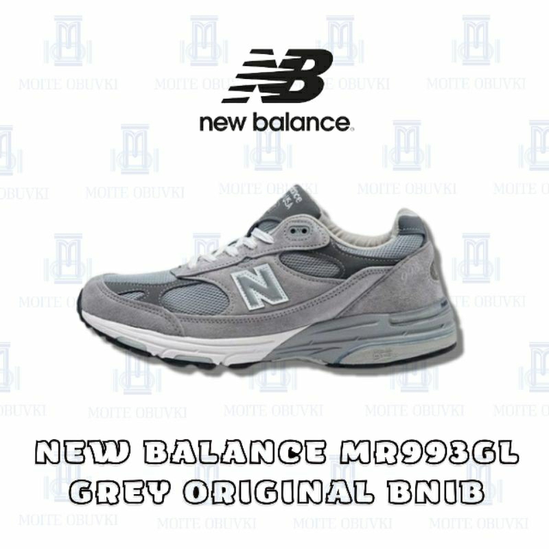 -MO- New Balance Mens MR993GL Grey Original BNIB