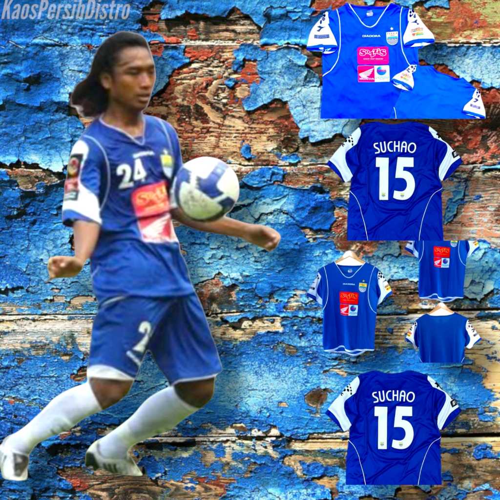 Jersey retro persib 2009 kualitas grad3 ori poliflex